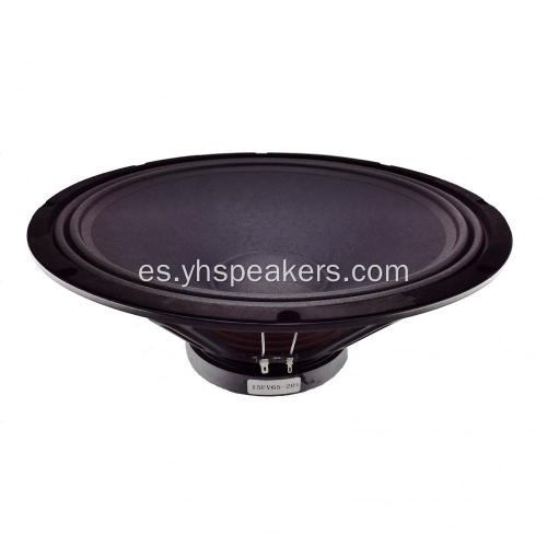 Altavoz de woofer de canasta de hierro de 15 pulgadas barato